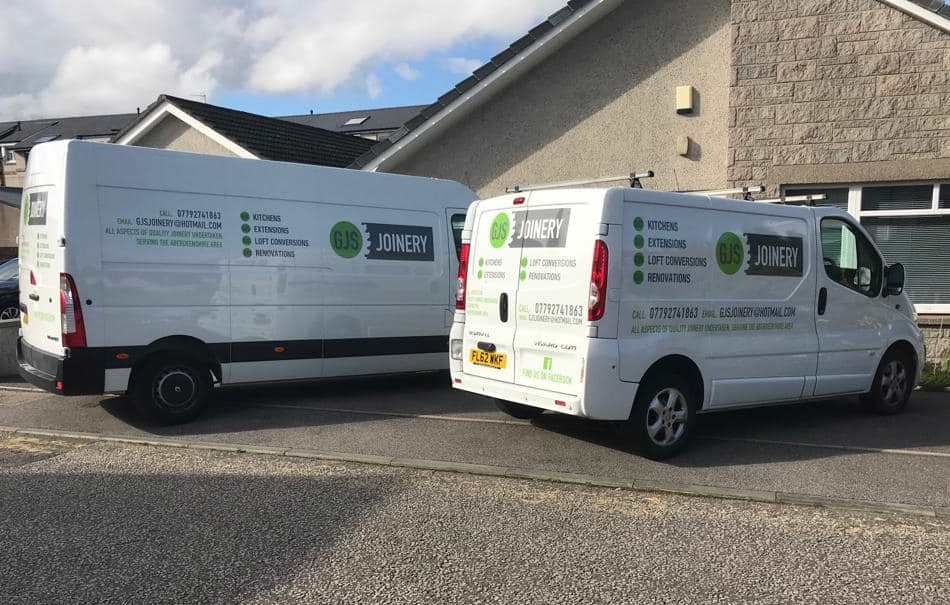 GSJ Joinery Van